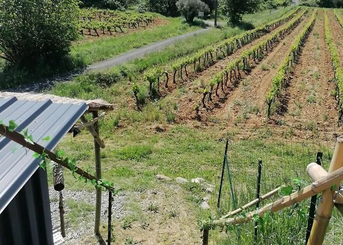 Conteneur Avec Spa Prive Face Aux Vignes