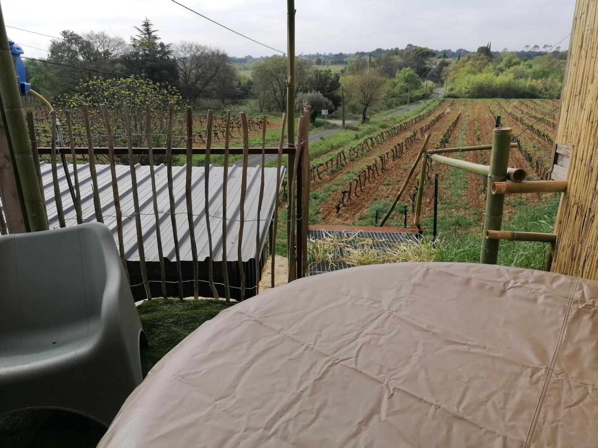 Conteneur Avec Prive Face Aux Vignes Massillargues-Attuech